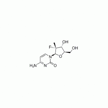 2'-deoxy-2'-fluoro-2'-C-methylcytidine