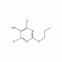 4,6-dichloro-2-(propylsulfanyl)pyrimidin-5-amine