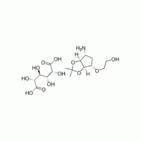 2-((3aR,4S,6R,6aS)-6-amino-2,2-dimethyltetrahydro-3aH-cyclopenta[d][1,3]dioxol-4-yloxy)ethanol L-tat