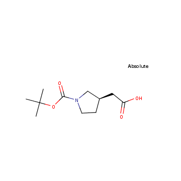 2-[(3R)-1-[(tert-butoxy)carbonyl]pyrrolidin-3-yl]acetic acid