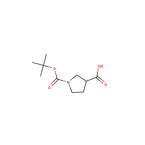 1-[(tert-butoxy)carbonyl]pyrrolidine-3-carboxylic acid