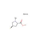 1-tert-butyl 2-methyl (2S,4R)-4-fluoropyrrolidine-1,2-dicarboxylate