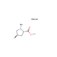 1-tert-butyl 2-methyl (2S,4R)-4-fluoropyrrolidine-1,2-dicarboxylate