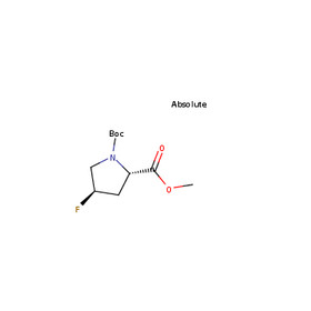 1-tert-butyl 2-methyl (2S,4R)-4-fluoropyrrolidine-1,2-dicarboxylate