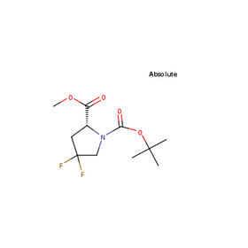 1-tert-butyl 2-methyl (2R)-4,4-difluoropyrrolidine-1,2-dicarboxylate