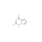 2-chloro-1H,4H-pyrrolo[2,1-f][1,2,4]triazin-4-one