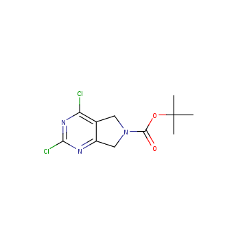 tert-butyl 2,4-dichloro-5H,6H,7H-pyrrolo[3,4-d]pyrimidine-6-carboxylate