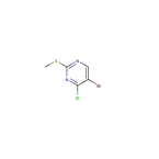 5-bromo-4-chloro-2-(methylsulfanyl)pyrimidine