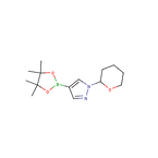 1-(oxan-2-yl)-4-(tetramethyl-1,3,2-dioxaborolan-2-yl)-1H-pyrazole