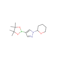 1-(oxan-2-yl)-4-(tetramethyl-1,3,2-dioxaborolan-2-yl)-1H-pyrazole