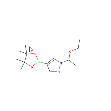 1-(1-ethoxyethyl)-4-(tetramethyl-1,3,2-dioxaborolan-2-yl)-1H-pyrazole