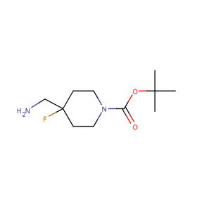 tert-butyl 4-(aminomethyl)-4-fluoropiperidine-1-carboxylate