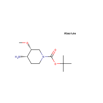 tert-butyl (3R,4S)-4-amino-3-methoxypiperidine-1-carboxylate