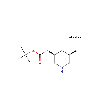 tert-butyl N-[(3S,5R)-5-methylpiperidin-3-yl]carbamate