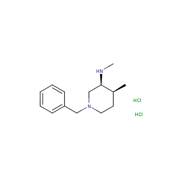 cis-1-benzyl-N,4-dimethylpiperidin-3-amine dihydrochloride
