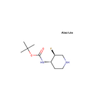 tert-butyl N-[(3S,4S)-3-fluoropiperidin-4-yl]carbamate