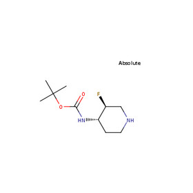 tert-butyl N-[(3S,4S)-3-fluoropiperidin-4-yl]carbamate