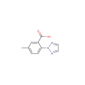 5-methyl-2-(2H-1,2,3-triazol-2-yl)benzoic acid