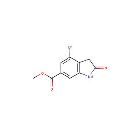 methyl 4-bromo-2-oxo-2,3-dihydro-1H-indole-6-carboxylate