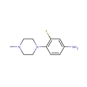 3-fluoro-4-(4-methyl-1-piperazinyl)benzenamine