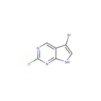 5-bromo-2-chloro-7H-pyrrolo[2,3-d]pyrimidine