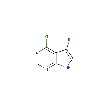 5-bromo-4-chloro-7H-pyrrolo[2,3-d]pyrimidine