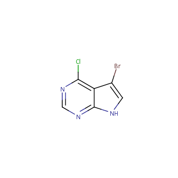 5-bromo-4-chloro-7H-pyrrolo[2,3-d]pyrimidine