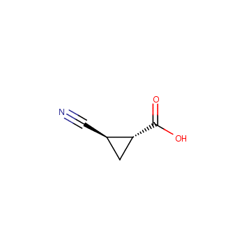 trans-2-cyanocyclopropane-1-carboxylic acid