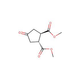 4-oxo-cyclopentane-trans-1,2-dicarboxylic acid dimethyl ester