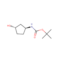 tert-butyl N-[trans-3-hydroxycyclopentyl]carbamate