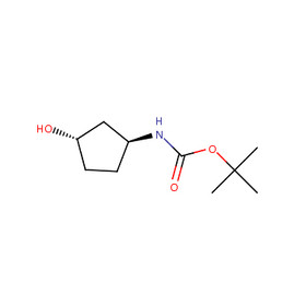 tert-butyl N-[trans-3-hydroxycyclopentyl]carbamate