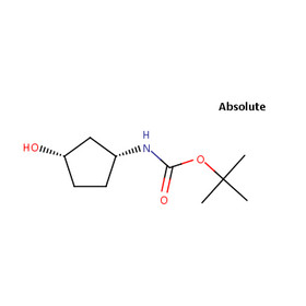 tert-butyl N-[(1R,3S)-3-hydroxycyclopentyl]carbamate