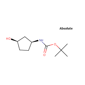 tert-butyl N-[(1S,3R)-3-hydroxycyclopentyl]carbamate