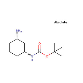 (1R,3S)-3-amino-1-(boc-amino)cyclohexane