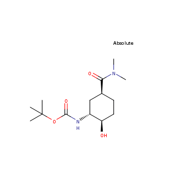 tert-butyl N-[(1R,2R,5S)-5-(dimethylcarbamoyl)-2-hydroxycyclohexyl]carbamate