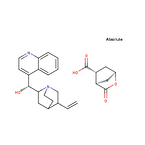 (1R,4R,5R)-3-oxo-2-oxabicyclo[2.2.1]heptane-5-carboxylic acid cinchonidine salt