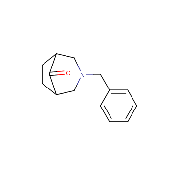 3-benzyl-3-azabicyclo[3.2.1]octan-8-one