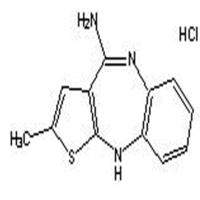 4-amino-2-methyl-10H-thieno[2,3-B][1,5]Benzodiazepine HCl
