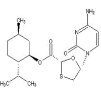 (1R,2S,5R)-menthyl 5S-(cytosine-1-yl)-[1,3]-oxathiolane-2R-carboxylate (CME)