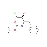 Carbamic acid,N-[(1S,2S)-3-chloro-2-hydroxy-1-(phenylmethyl)propyl]-, 1,1-dimethylethyl ester