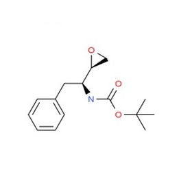 Carbamic acid,N-[(1S)-1-(2R)-2-oxiranyl-2-phenylethyl]-, 1,1-dimethylethyl ester