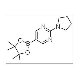 2-(Pyrrolidin-1-yl)pyrimidine-5-boronic acid pinacol ester