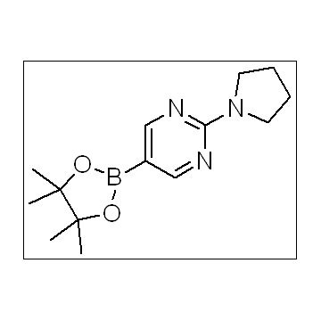 2-(Pyrrolidin-1-yl)pyrimidine-5-boronic acid pinacol ester