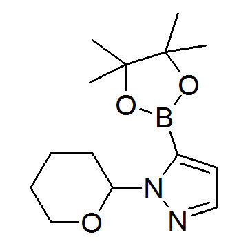 1-(Tetrahydropyran-2-yl)-1H-pyrazole-5-boronic acid pinacol ester