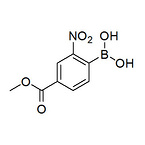 4-Methoxycarbonyl-2-nitrophenyl boronic acid