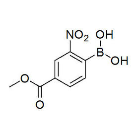 4-Methoxycarbonyl-2-nitrophenyl boronic acid