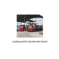 Loading point for absolute ethyl alcohol