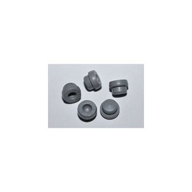 Butyl rubber stoppers for vacuum blood collectors