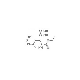 (2s,5r)-ethyl 5-((benzyloxy)amino)piperidine-2-carboxylate oxalate 