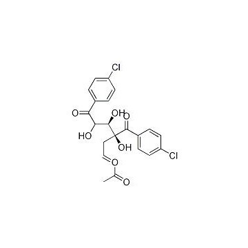 1-O-Acetyl-3,5-bis-(4-chlorobenzoyl)-2-deoxy-D-ribose